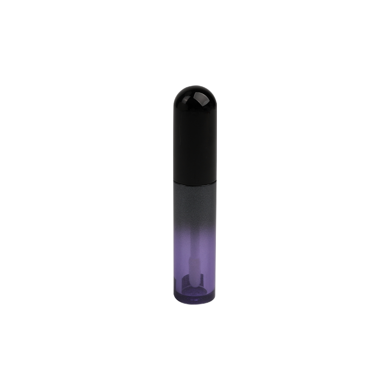5.4ml紫色の黒い勾配リップグロスチューブ