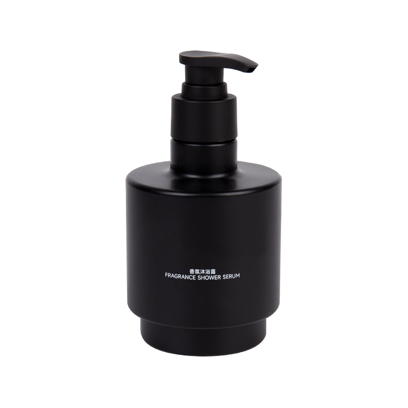 300ml Luxe Noir Pet Fragrance Shower Serum Bottle